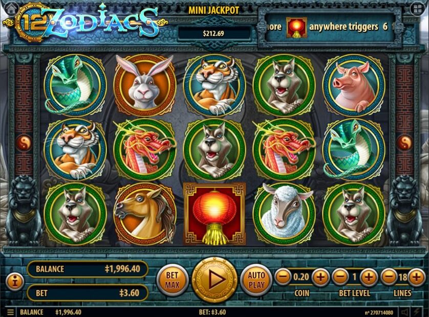 Slot Online Zodiac Deluxe